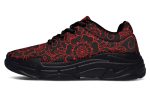 Chunkysneakers-RedMehndiFlowerPattern-YWV-56751-Chunkysneakers-Blk-STR6-YWV.jpg